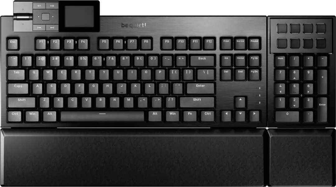 be quiet! Dark Mount Silent Tactile BT002US Toetsenbord - Zwart