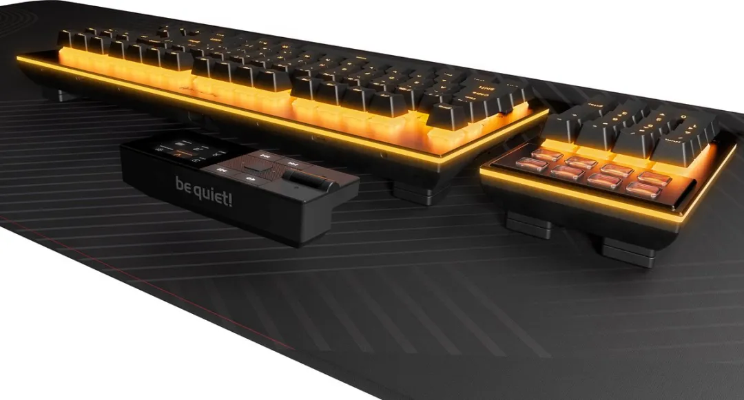 be quiet! Dark Mount Silent Tactile BT002US Toetsenbord - Zwart - afbeelding 6 van 6