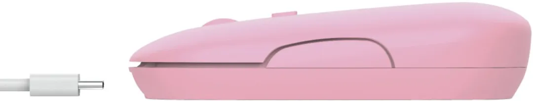 Trust Puck 24125 Draadloze Muis - Roze - afbeelding 6 van 6