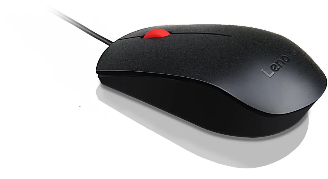 Lenovo 4Y50R20863 Muismuis - 1600 dpi - Zwart