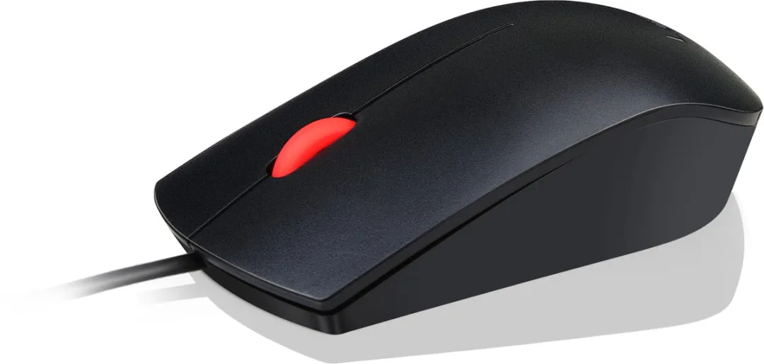 Lenovo 4Y50R20863 Muismuis - 1600 dpi - Zwart