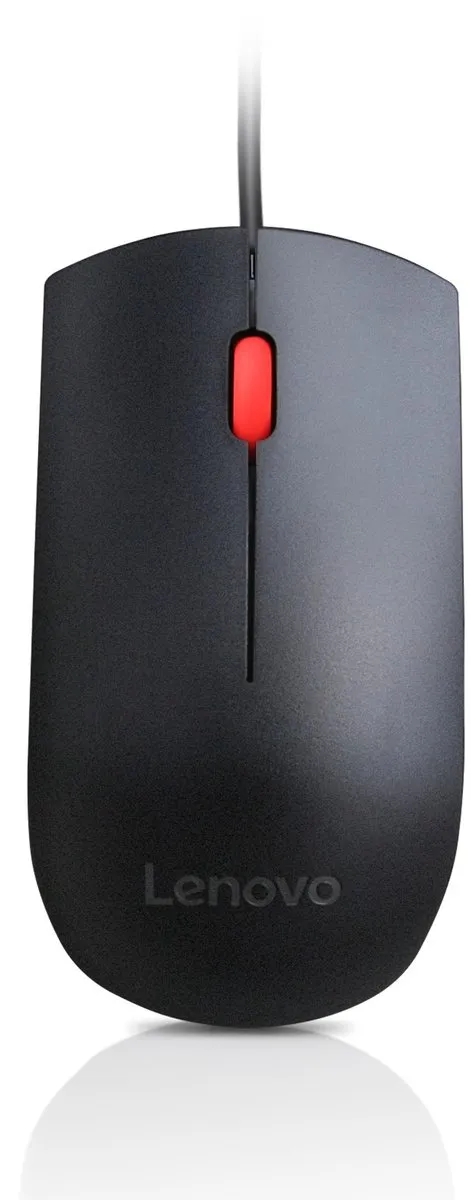 Lenovo 4Y50R20863 Muismuis - 1600 dpi - Zwart