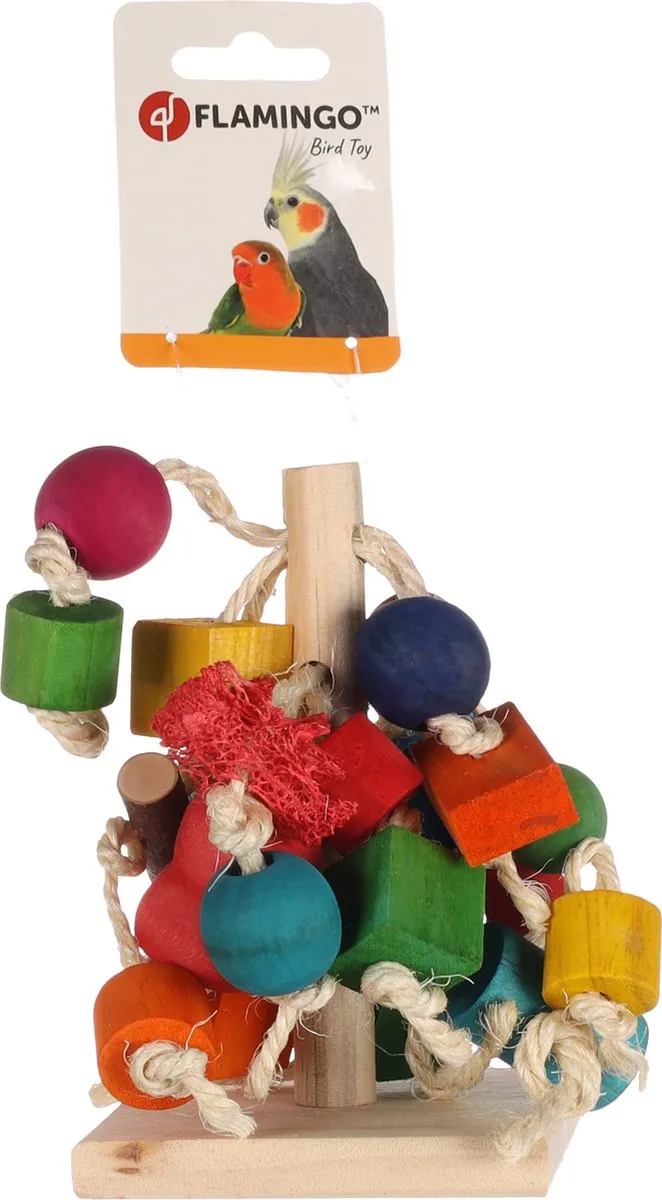 Flamingo Kobb Speelgoed Vogel - Meerkleurig