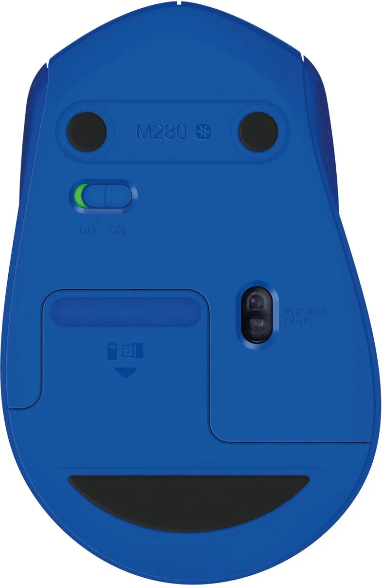 Logitech M280 Draadloze Muis - Blauw