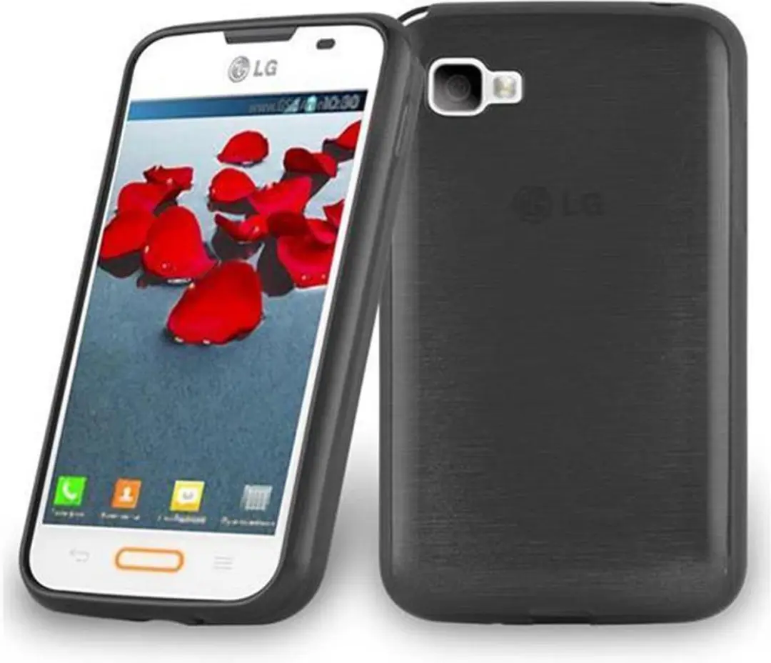 Cadorabo Hoesje geschikt voor LG L4 II in ZWART