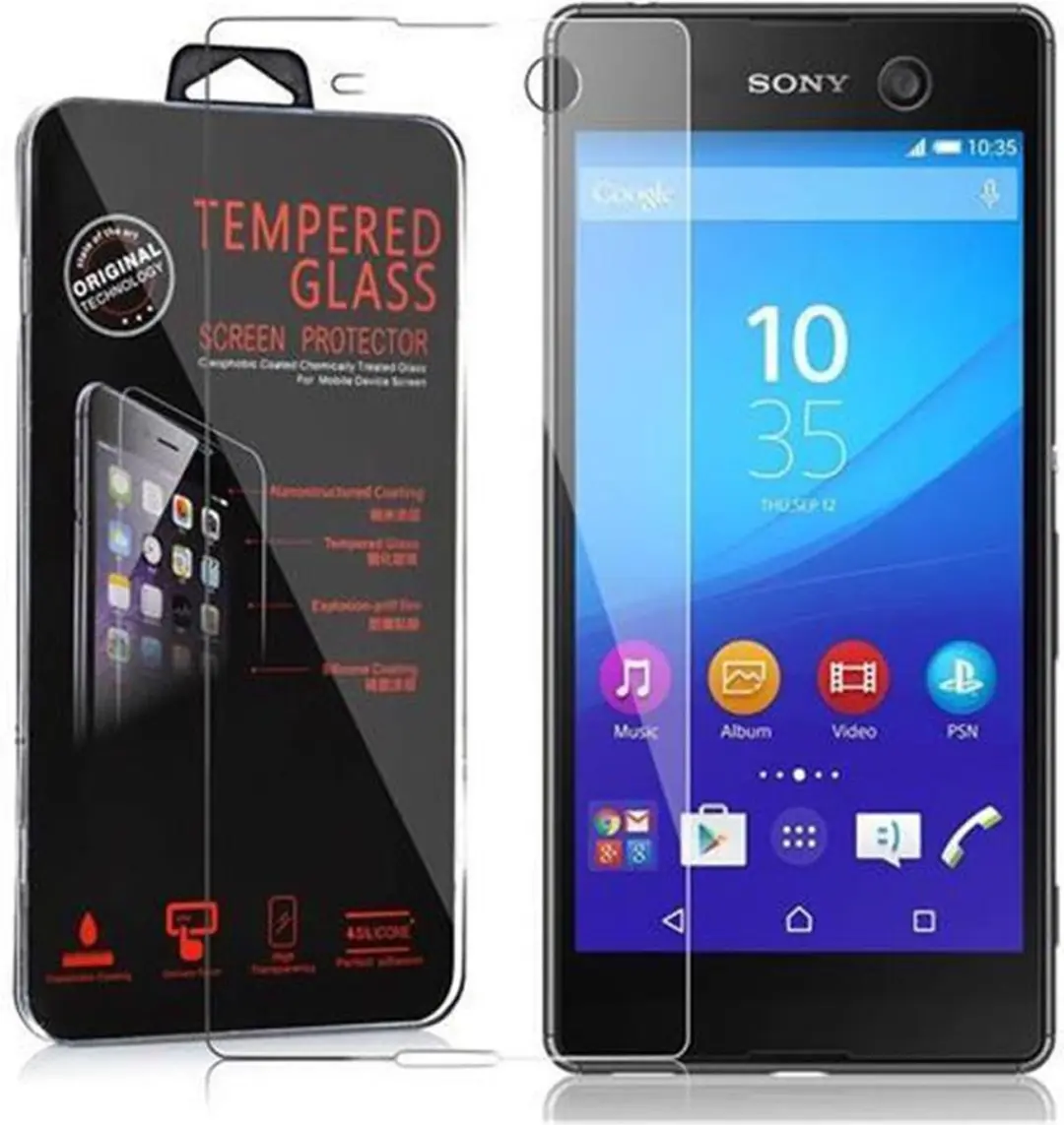 Cadorabo Screenprotector geschikt voor Sony Xperia M5