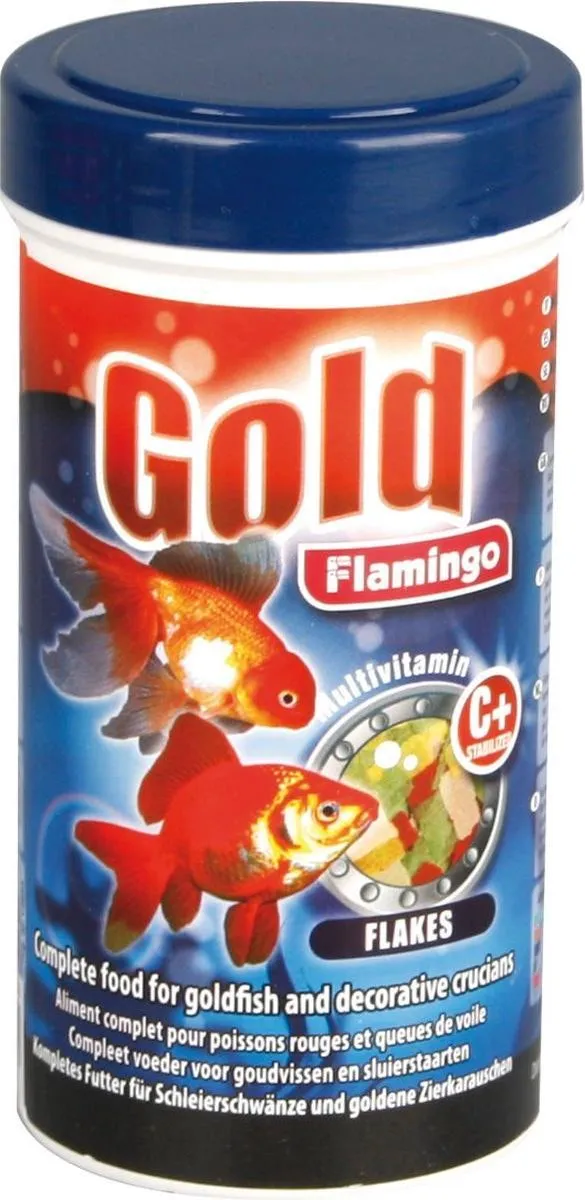 Flamingo - Vissenvoer Gold Vlokvoer - 250 ml