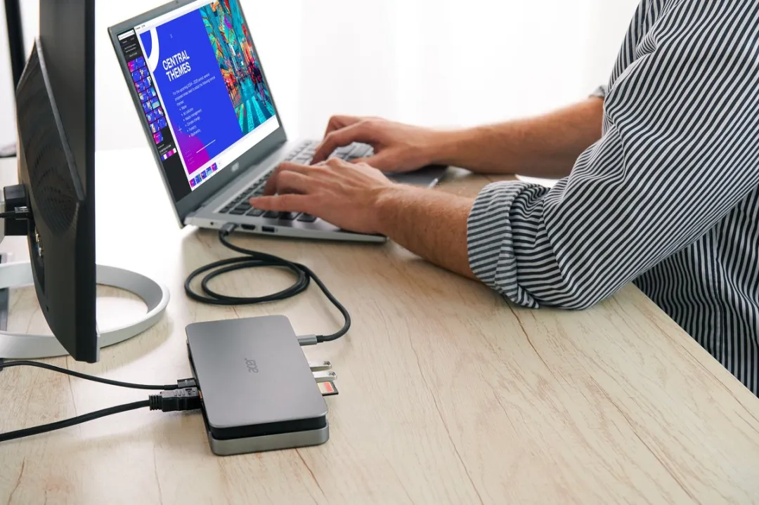 Acer USB Type-C Dock GP.DCK11.01Q - Docking Station - Zilver
