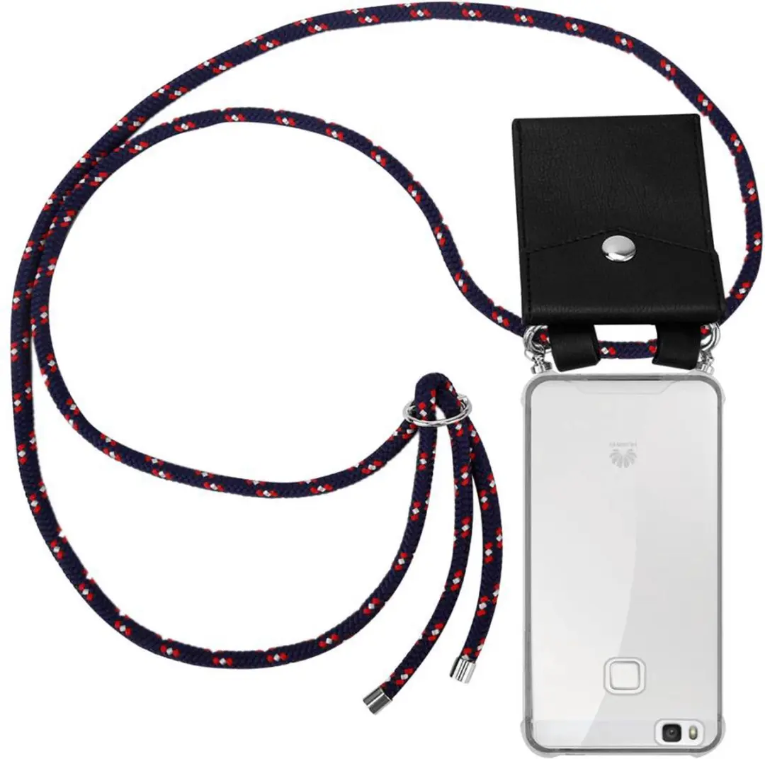 Cadorabo Hoesje geschikt voor Huawei P9 LITE 2016 / G9 LITE in BLAUW ROOD WITTE