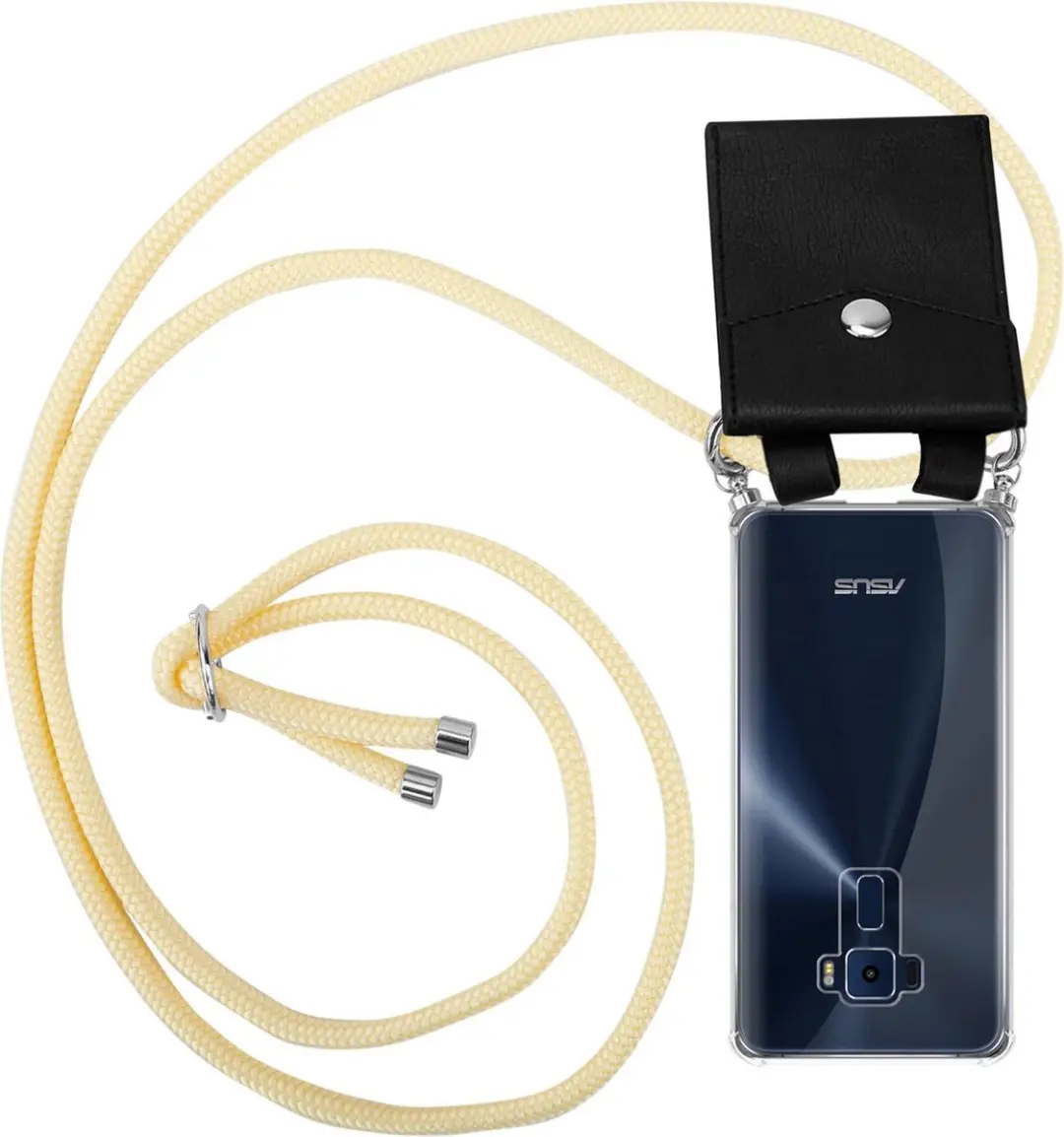 Cadorabo Hoesje geschikt voor Asus ZenFone 3 (5.2 Zoll) in ROOM BEIGE