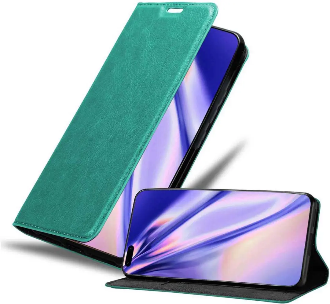 Cadorabo Hoesje geschikt voor Huawei P40 PRO / P40 PRO+ in BENZINE TURKOOIS