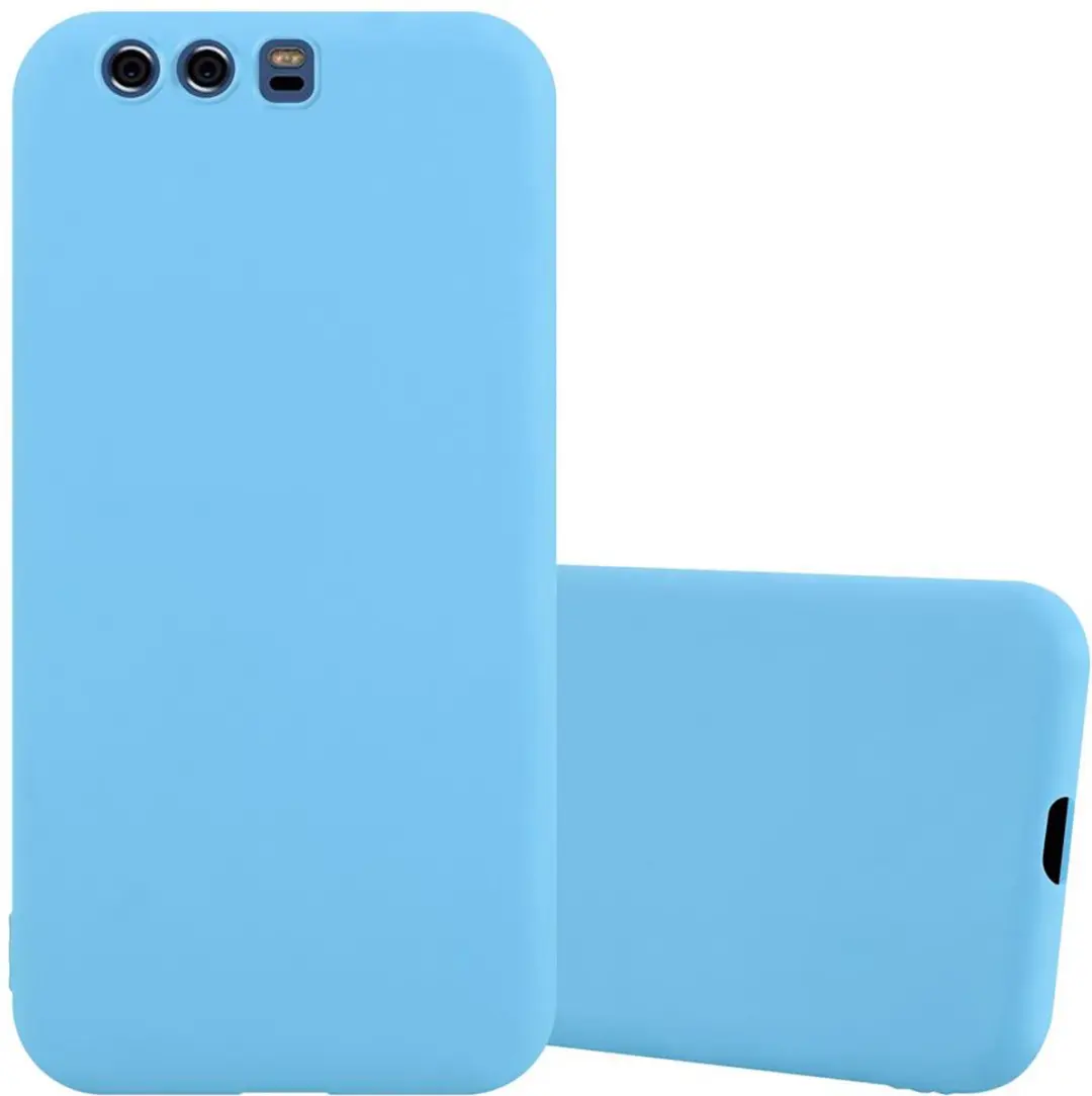 Cadorabo Hoesje geschikt voor Huawei P10 PLUS in CANDY BLAUW