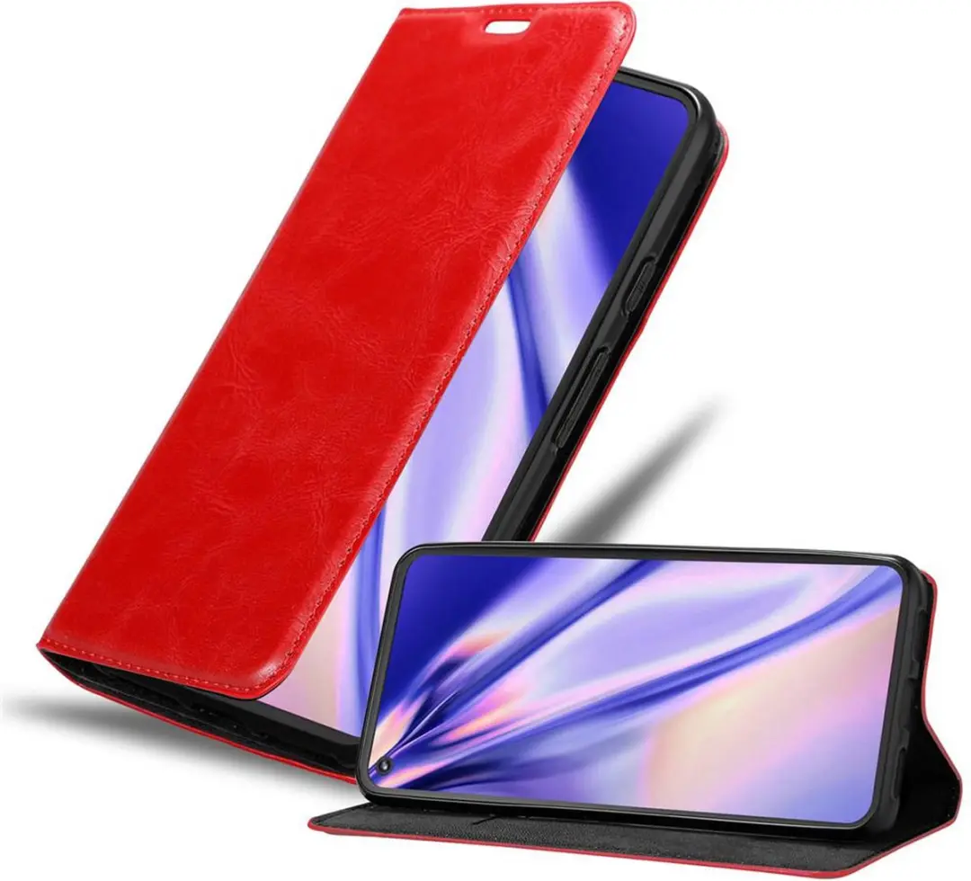 Cadorabo Hoesje geschikt voor Google PIXEL 5 in APPEL ROOD