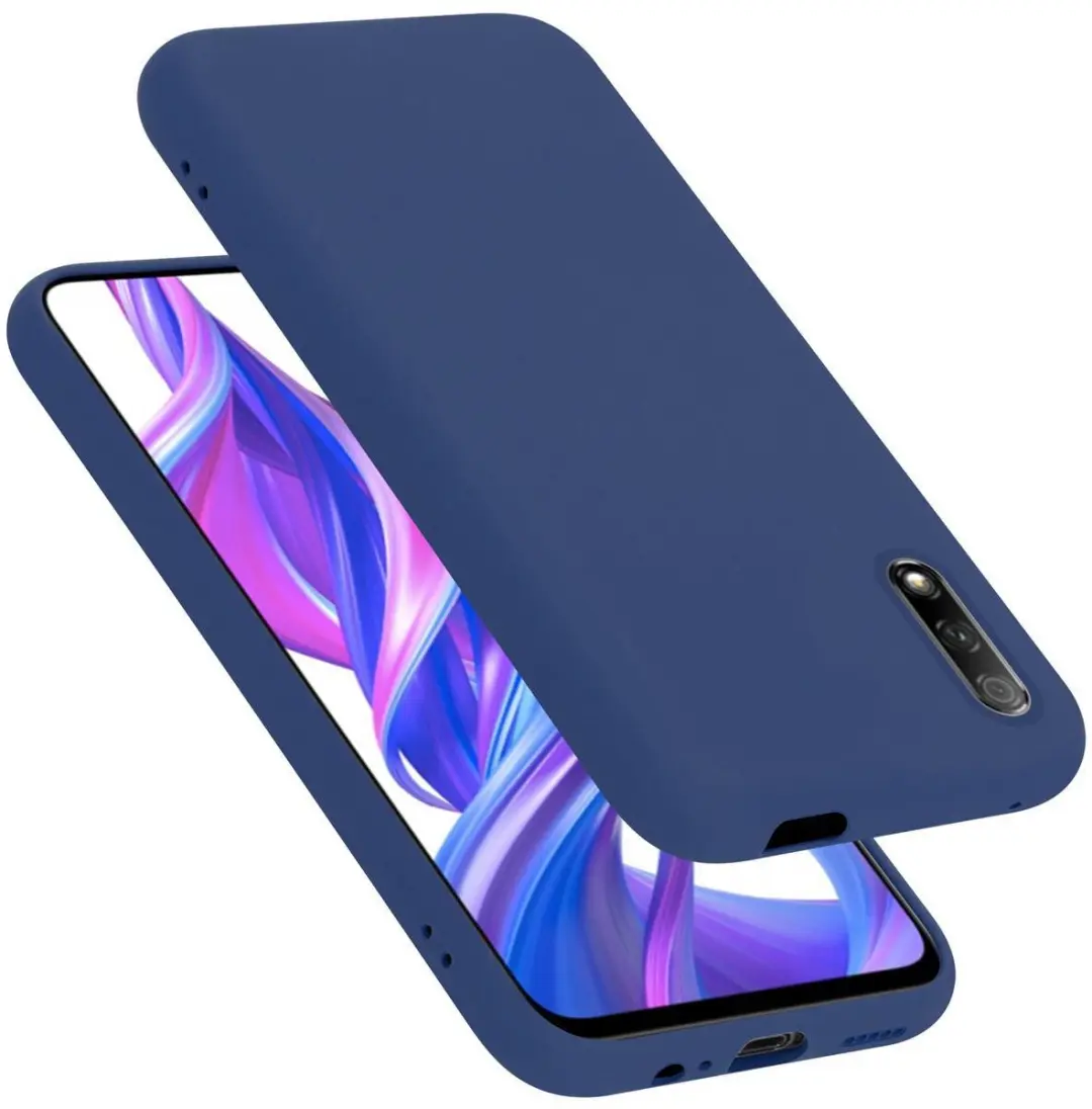 Cadorabo Hoesje geschikt voor Huawei Y9S in LIQUID BLAUW