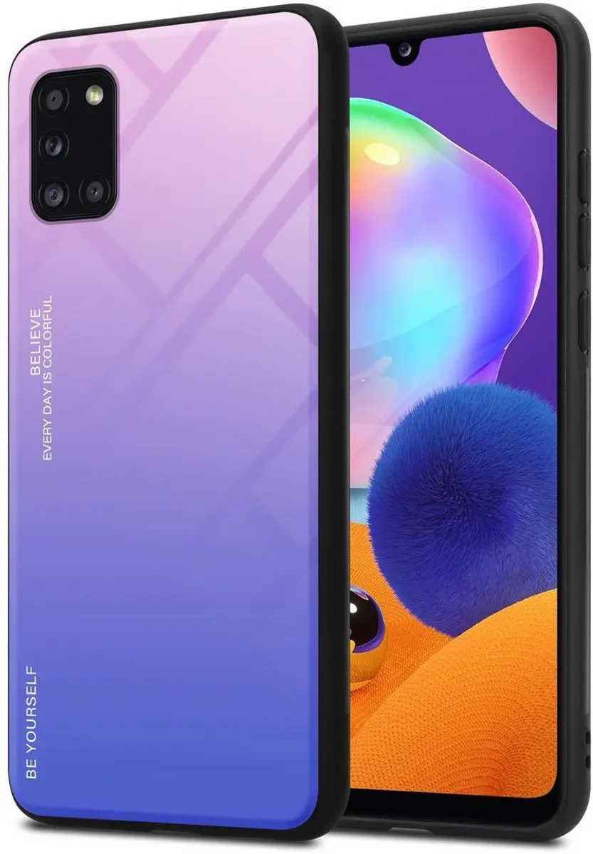 Cadorabo Hoesje geschikt voor Samsung Galaxy A31 in ROZE