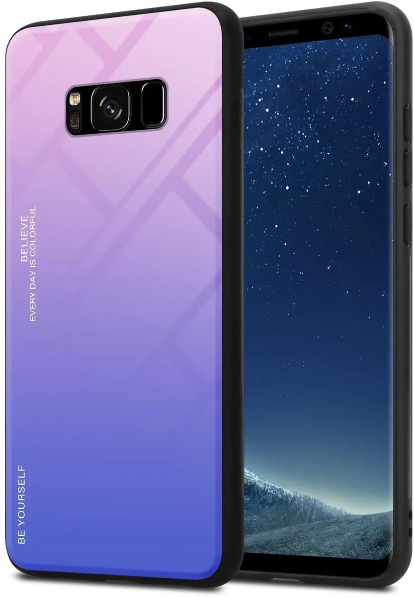 Cadorabo Hoesje geschikt voor Samsung Galaxy S8 in ROZE