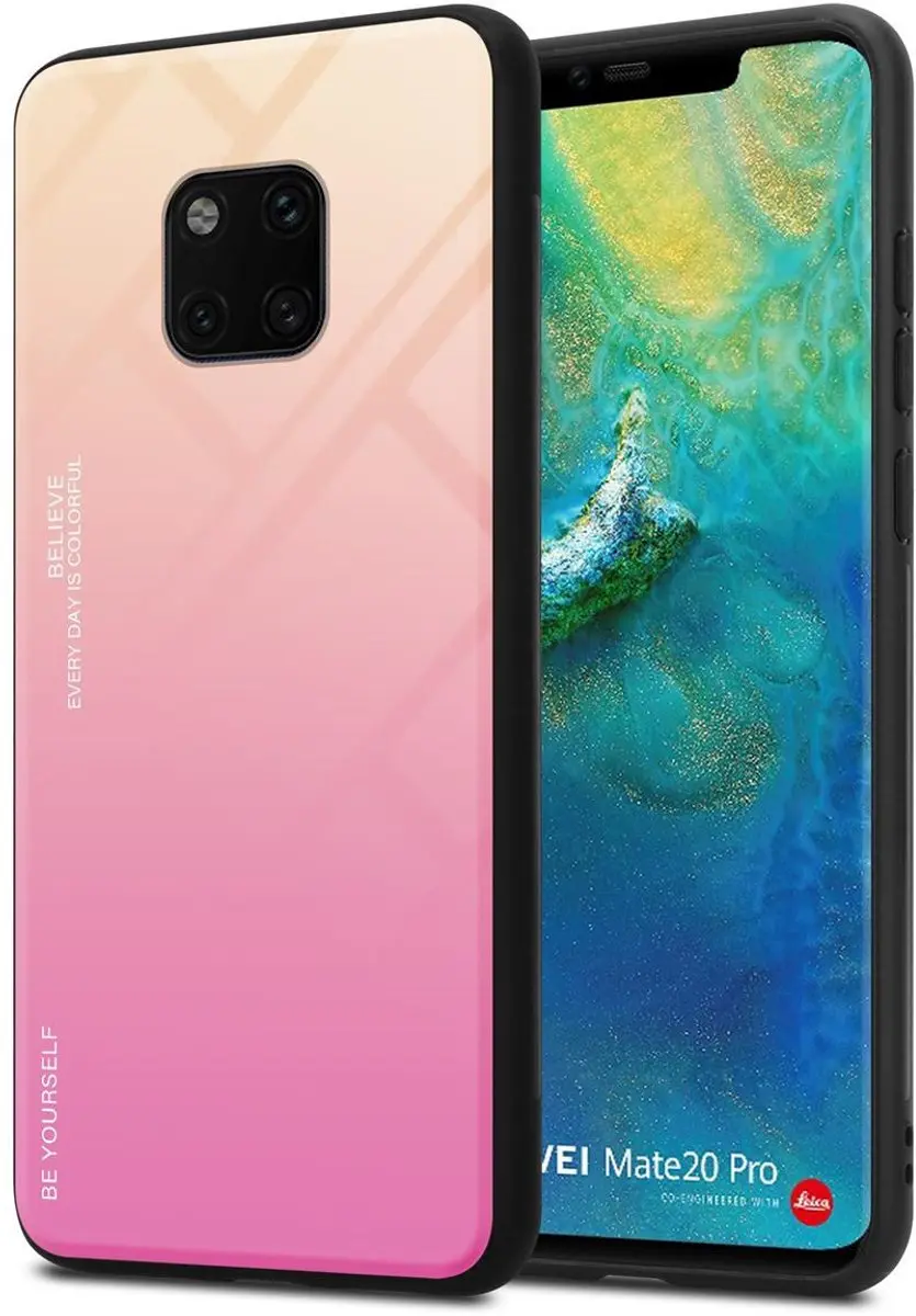 Cadorabo Hoesje geschikt voor Huawei MATE 20 PRO in GEEL