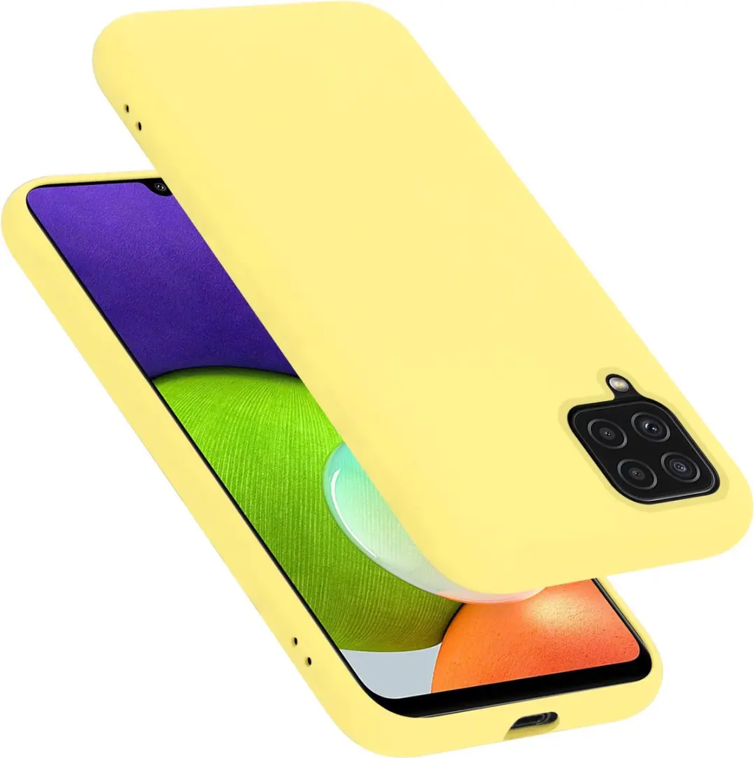 Cadorabo Hoesje geschikt voor Samsung Galaxy A22 4G / M22 / M32 4G in LIQUID GEE