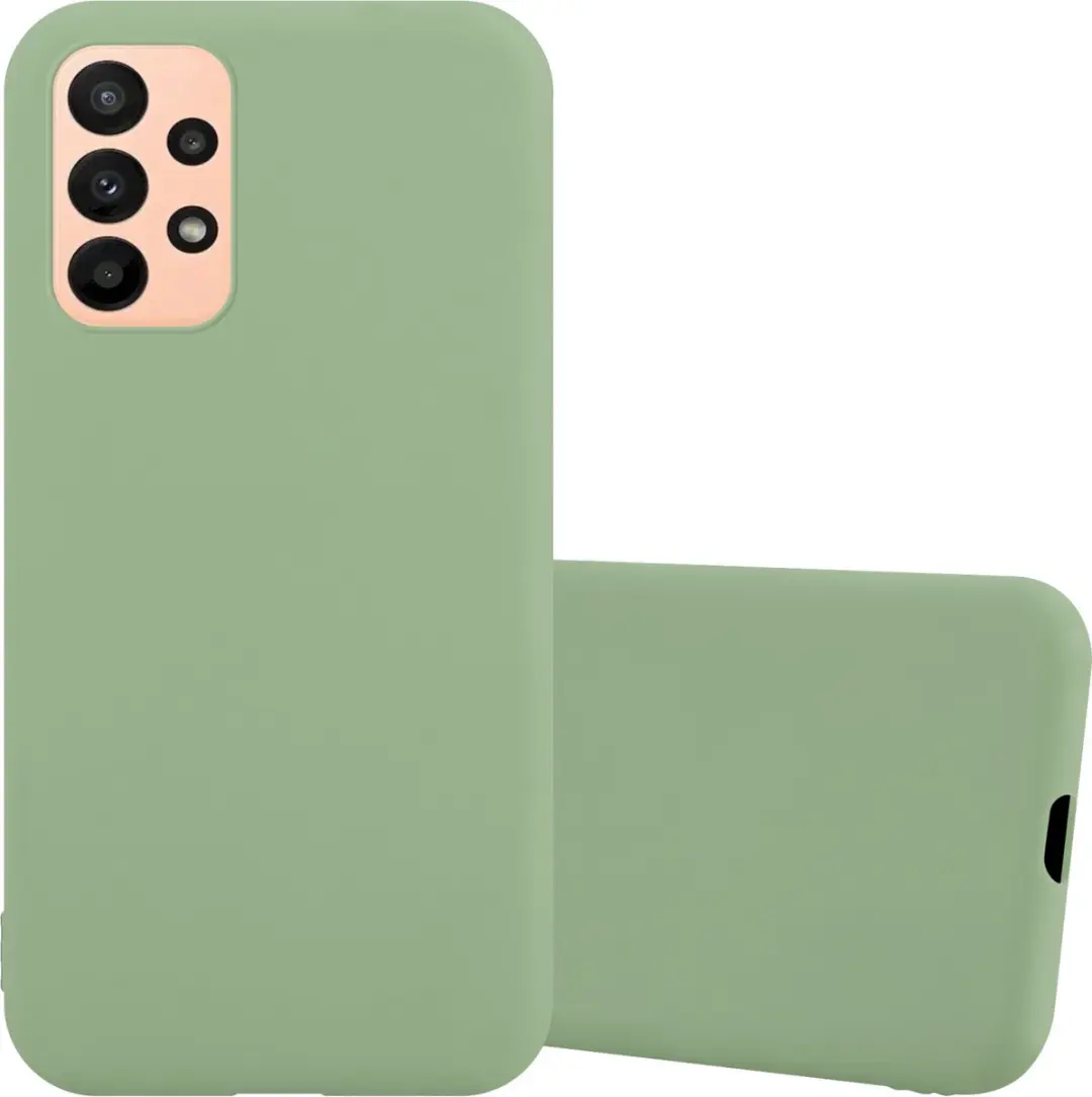 Cadorabo Hoesje geschikt voor Samsung Galaxy A23 4G in CANDY PASTEL GROEN