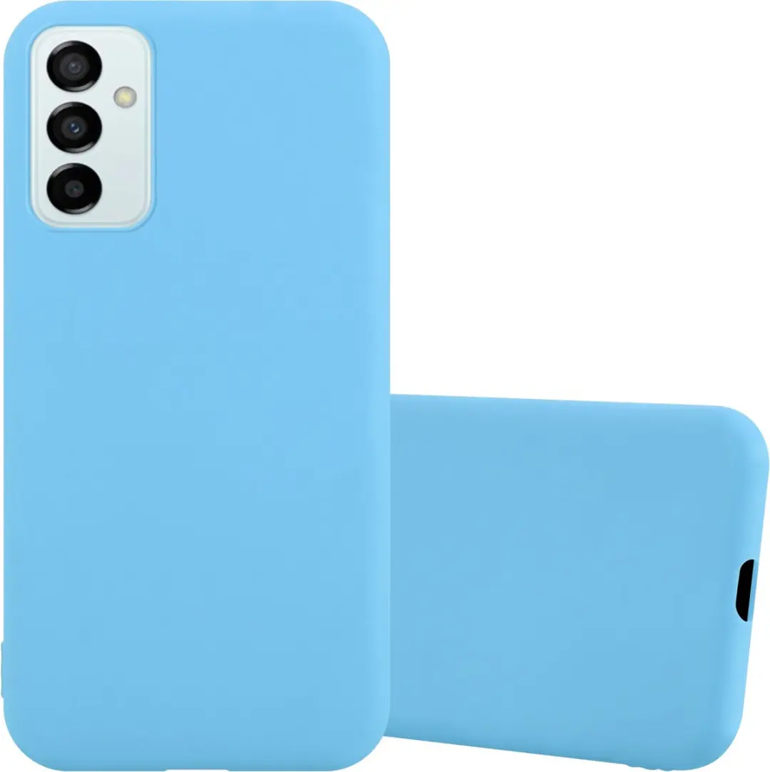 Cadorabo Hoesje geschikt voor Samsung Galaxy M23 5G in CANDY BLAUW