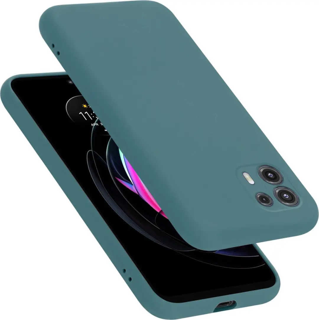 Cadorabo Hoesje geschikt voor Motorola EDGE 20 LITE / FUSION in LIQUID GROEN