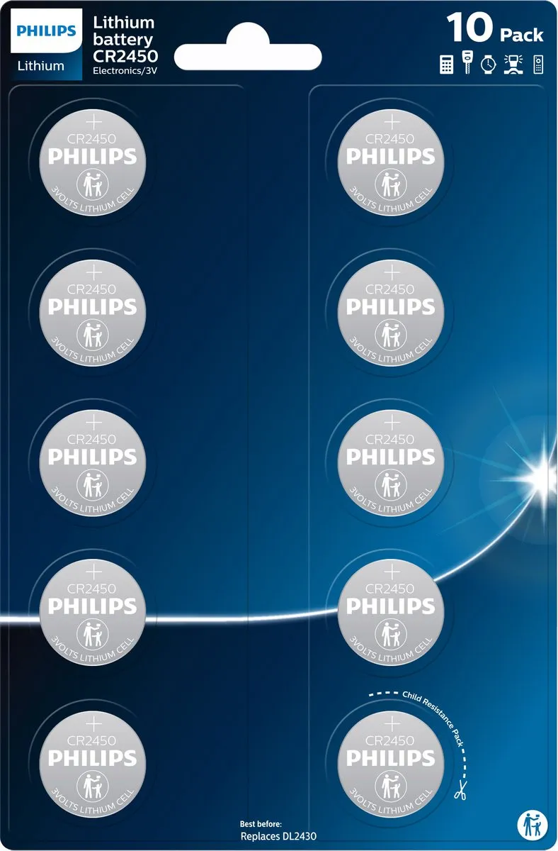 Philips Knoopcel CR2450