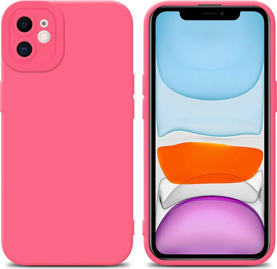 Cadorabo Hoesje geschikt voor Apple iPhone 11 in FLUID ROOD