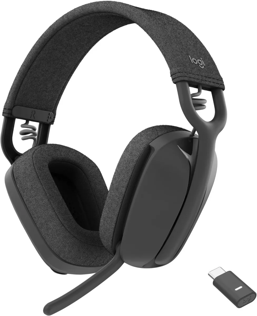 Logitech Zone Vibe 981-001157 Draadloze Koptelefoon - Grafiet