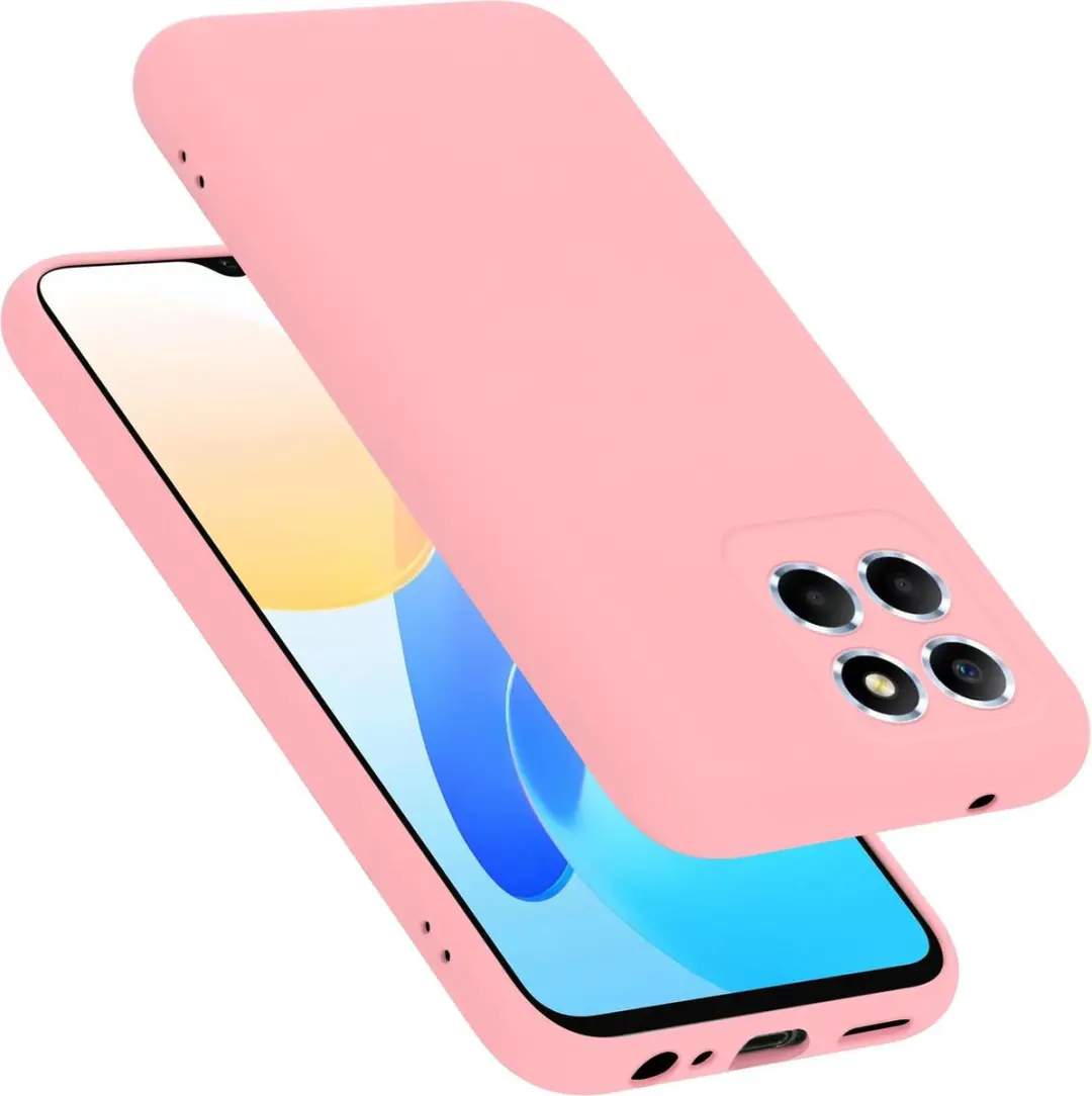 Cadorabo Hoesje geschikt voor Honor X8 5G in LIQUID ROZE