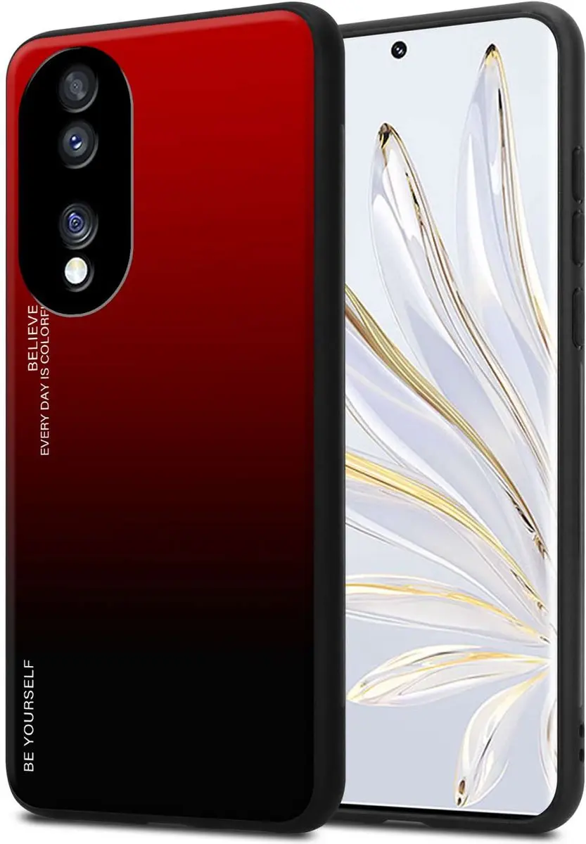 Cadorabo Hoesje geschikt voor Honor 70 in ROOD