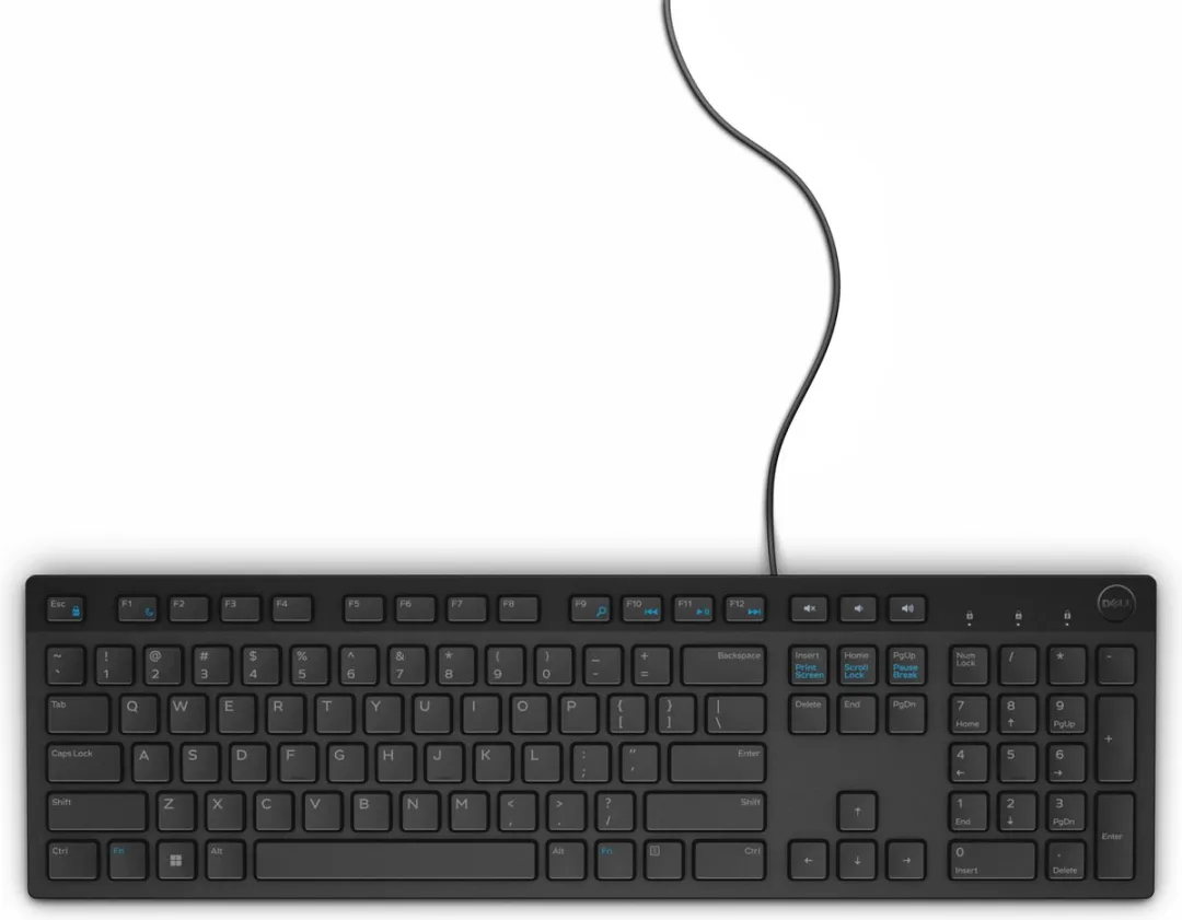 Dell KM300C Toetsenbord met Muis - USB - Zwart