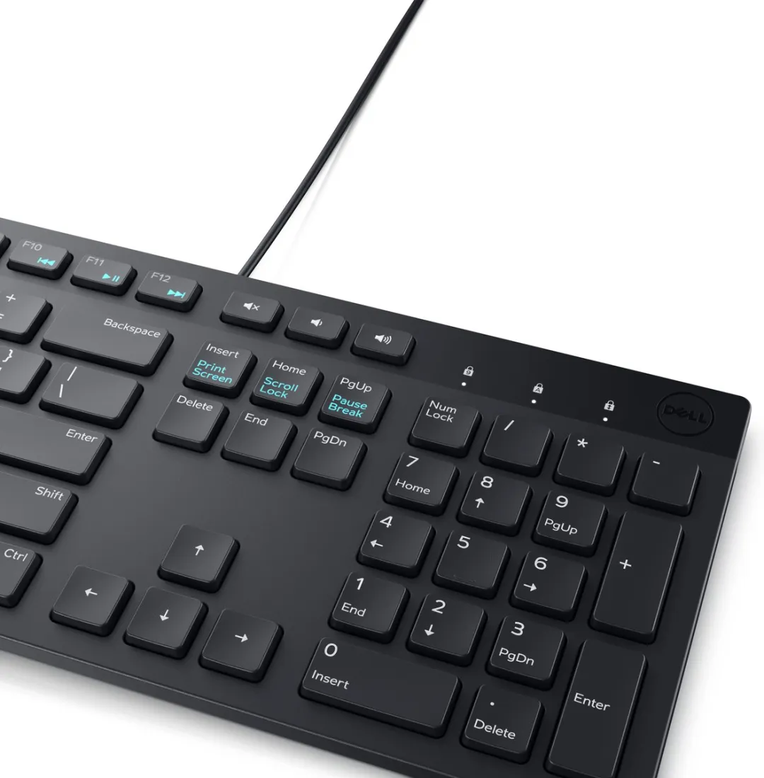Dell KM300C Toetsenbord met Muis - USB - Zwart