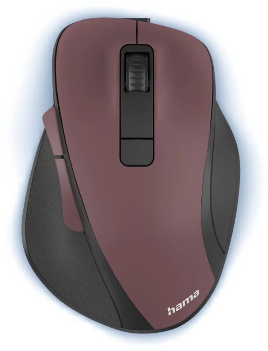 Hama MW-500 Optische Draadloze Muis - 6 Knoppen - 2.4 GHz - Rood