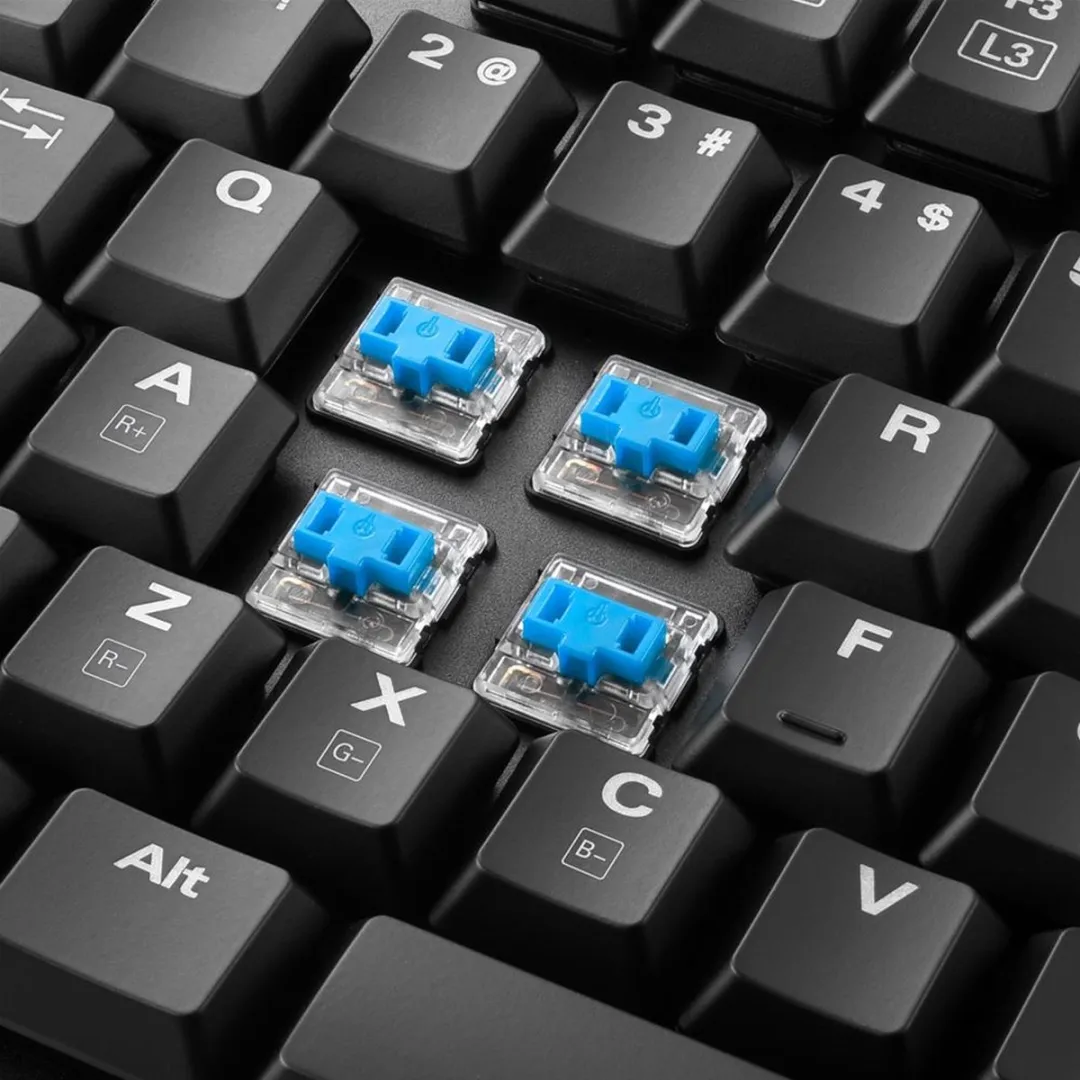 Sharkoon PureWriter RGB Toetsenbord - Wit