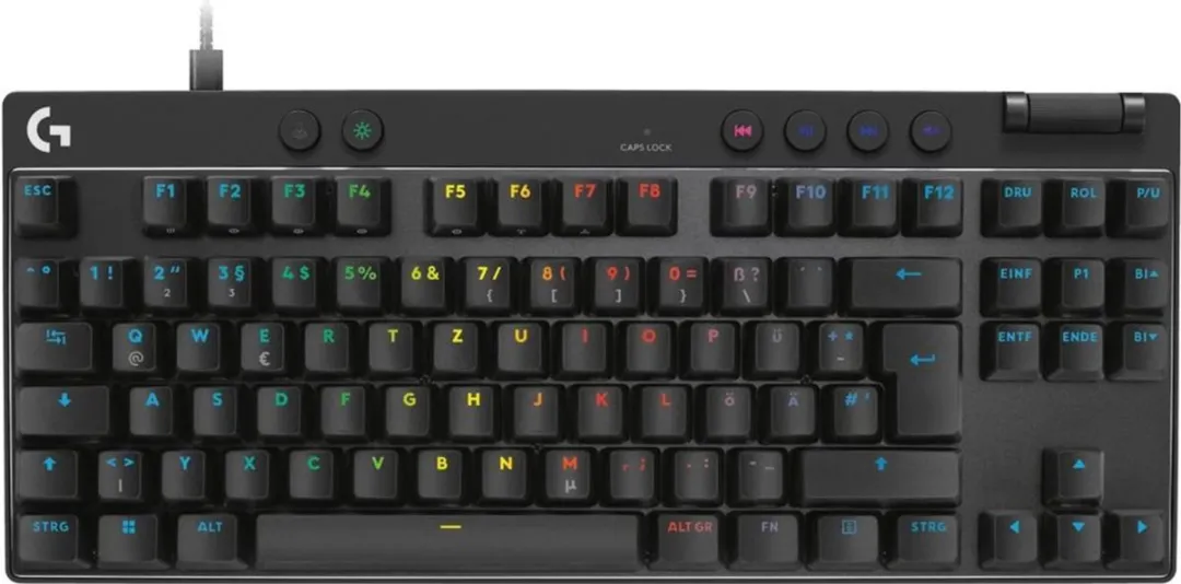 Logitech G PRO X TKL RAPID Toetsenbord - Zwart