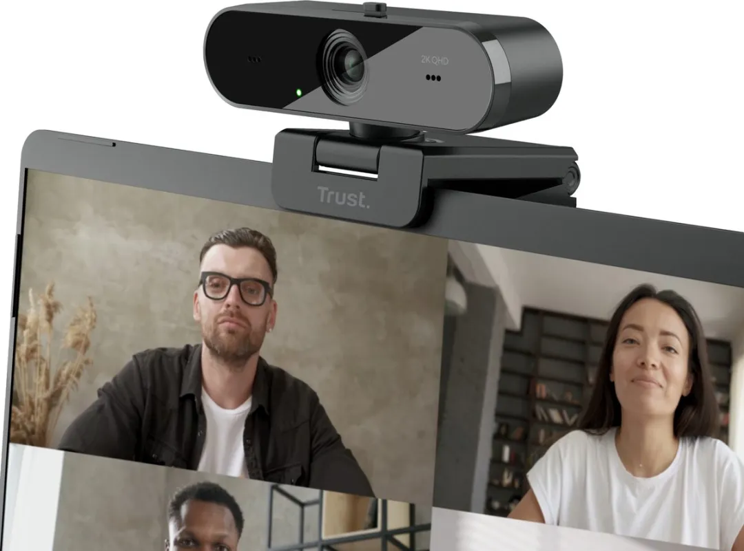 Trust Taxon 24732 Webcam - QHD - Zwart - afbeelding 6 van 6