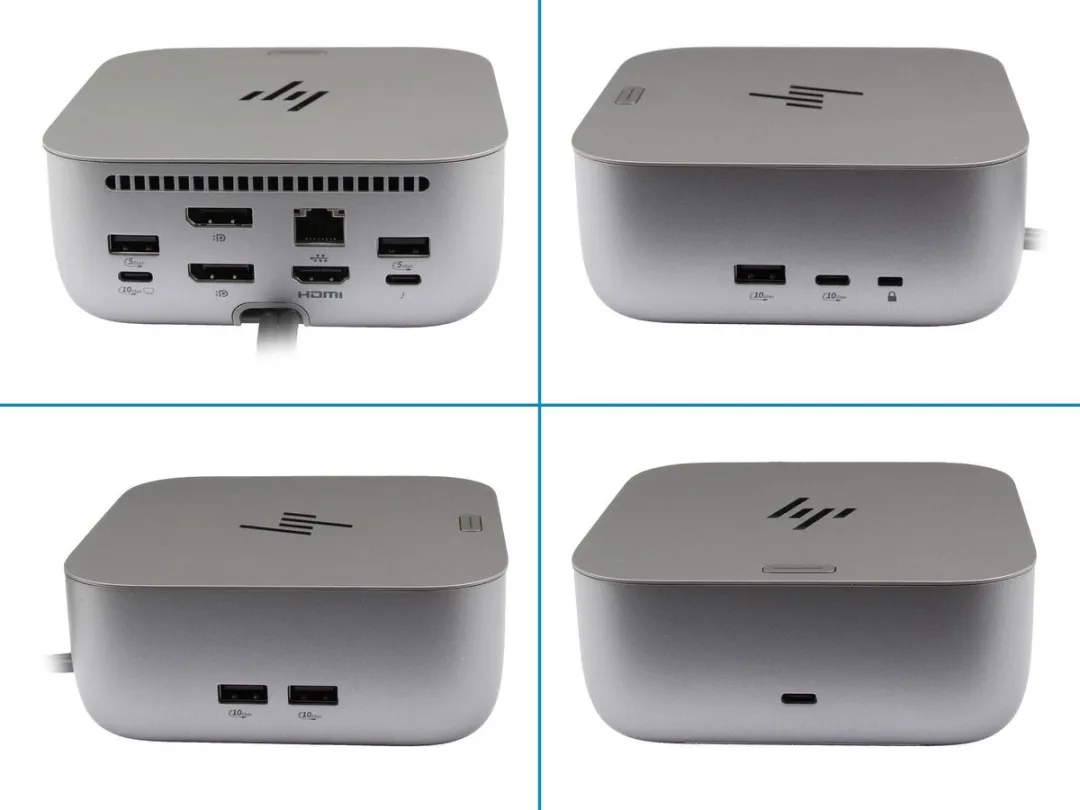 HP Thunderbolt 4 Ultra 280W Dock P15372-001 - Grijs