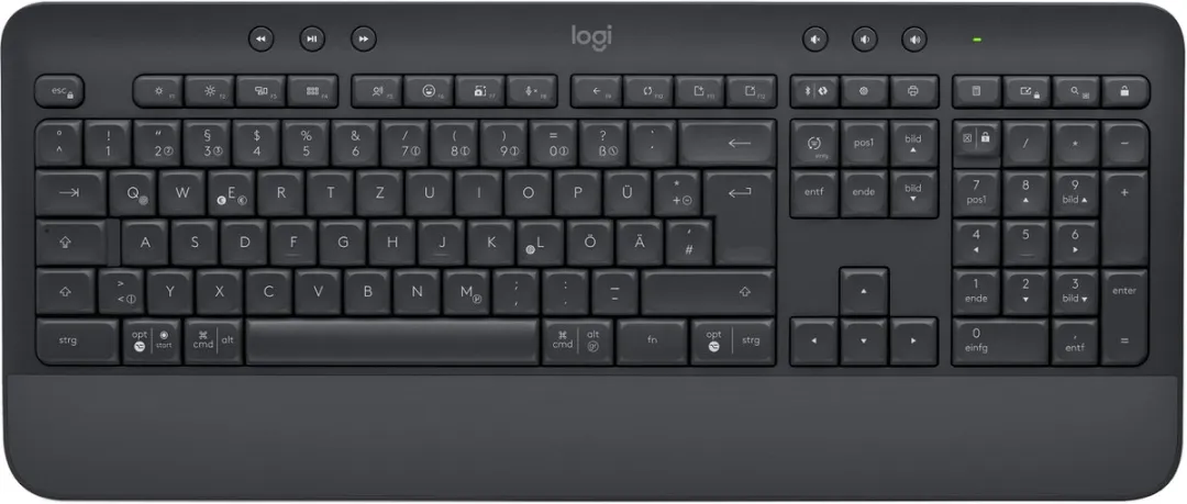 Logitech Signature K650 Draadloos Toetsenbord - QWERTZ - Zwart - afbeelding 6 van 6