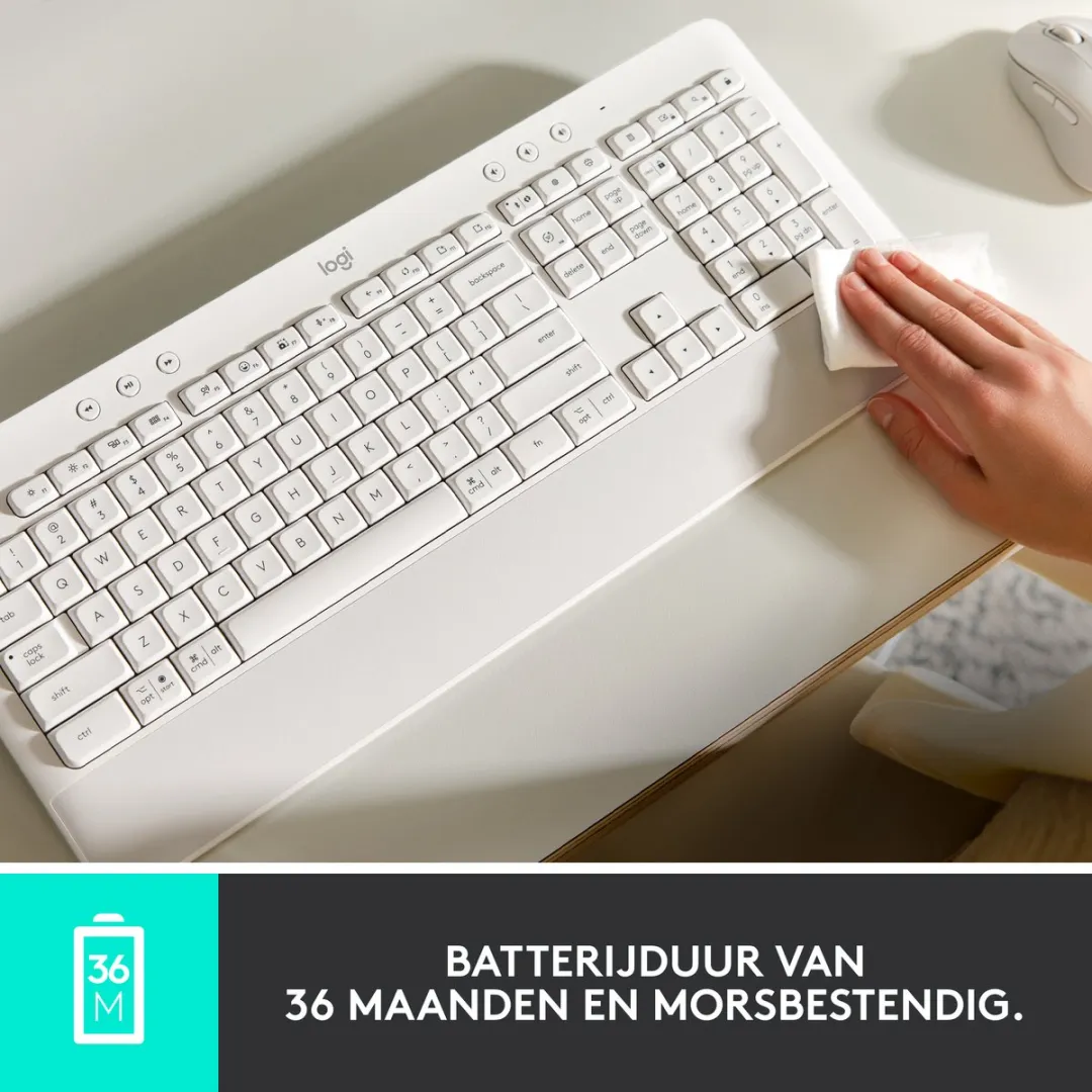 Logitech Signature K650 Draadloos Toetsenbord - QWERTZ - Zwart