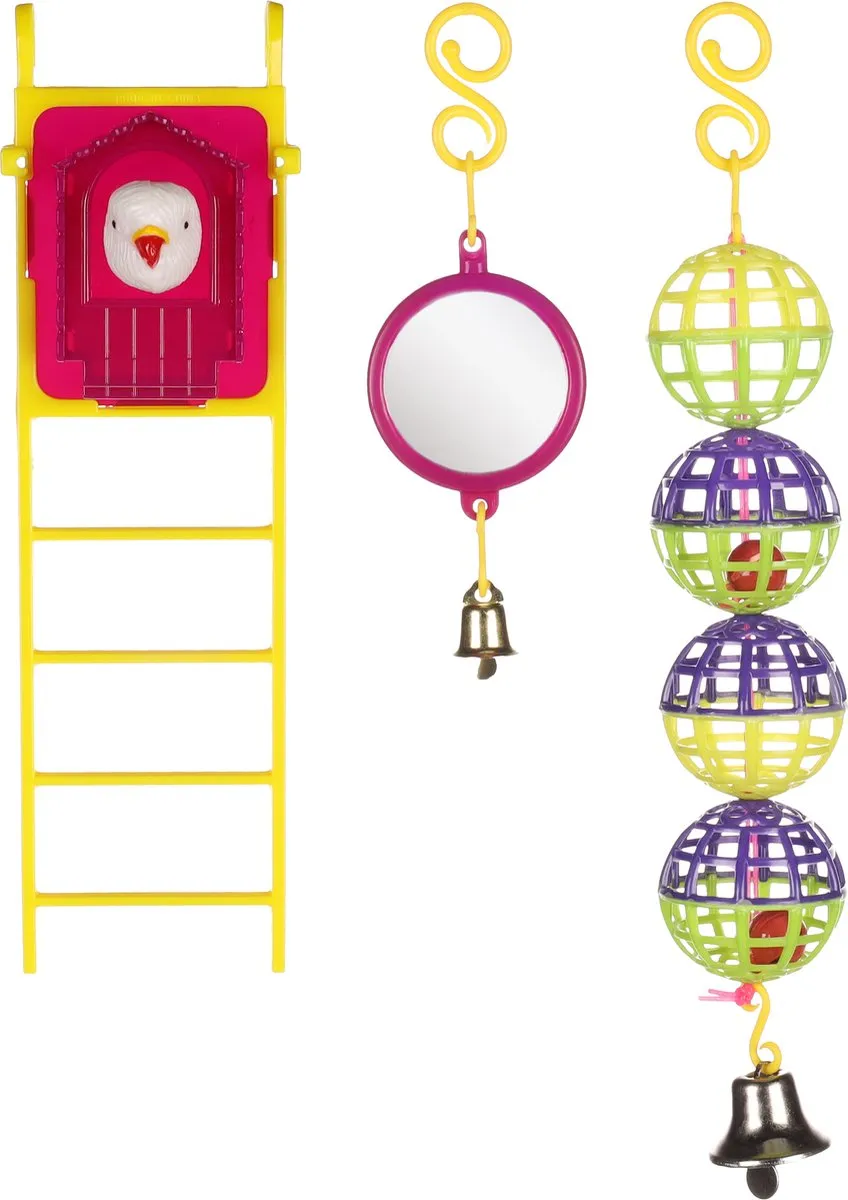 Flamingo Vogelspeelgoed Kooihanger