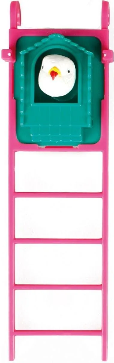 Flamingo Vogelspeelgoed Kooihanger - 3 Stuks - 20 cm