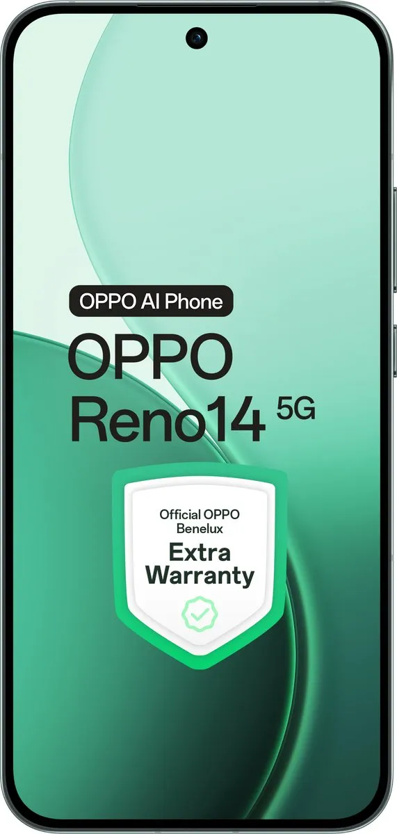 OPPO Reno14 5G CPH2737LN256 - 12GB/256GB Luminous Green