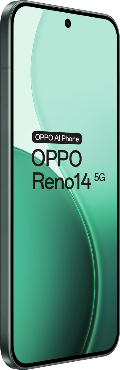 OPPO Reno14 5G 12+256GB Luminous Green - Extra Garantie