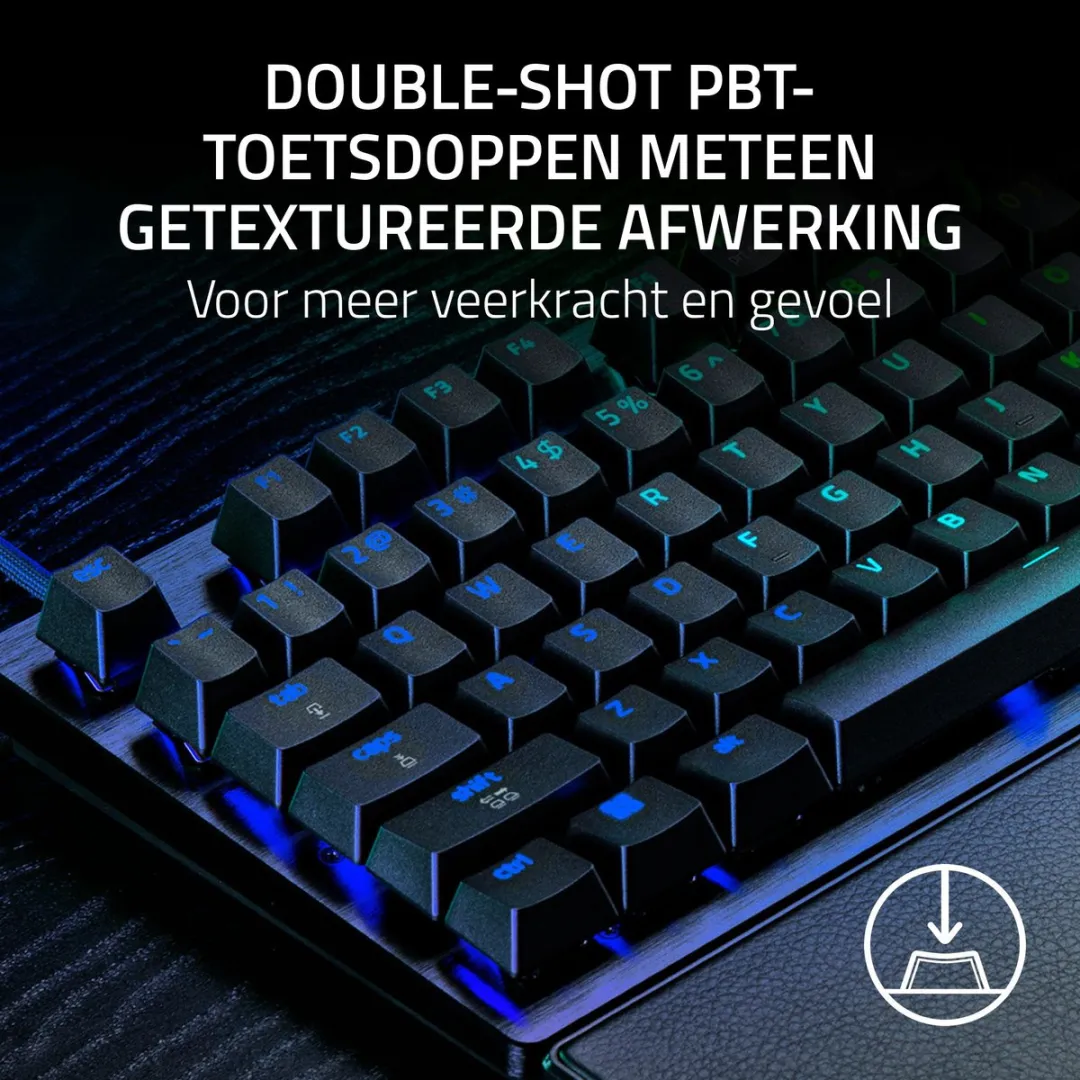 Razer Huntsman V3 Pro Tenkeyless RZ03-05520100-R3M1 Gaming Toetsenbord - Optische Switches - Zwart