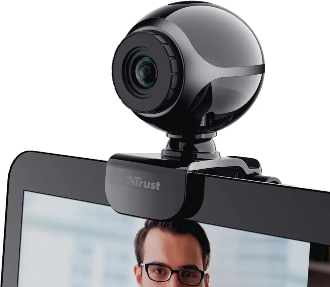 Trust Exis Webcam 17003 - Zwart