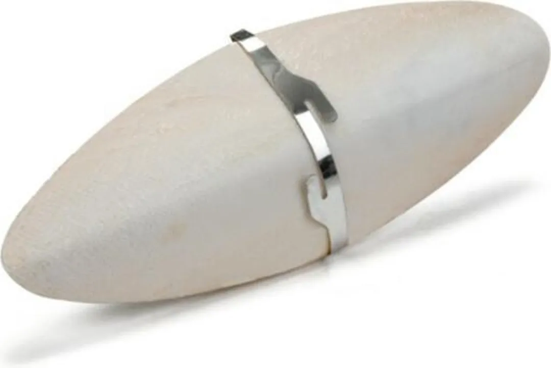 Beeztees Sepia Klein Hondenhalsband - Wit - 12 cm