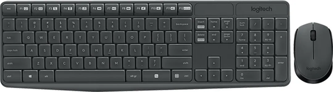 Logitech MK235 Toetsenbord en Muis Set