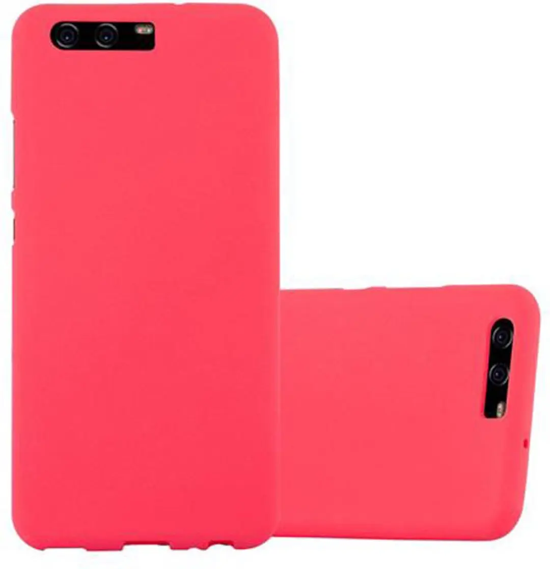 Cadorabo Hoesje geschikt voor Huawei P10 in FROST ROOD