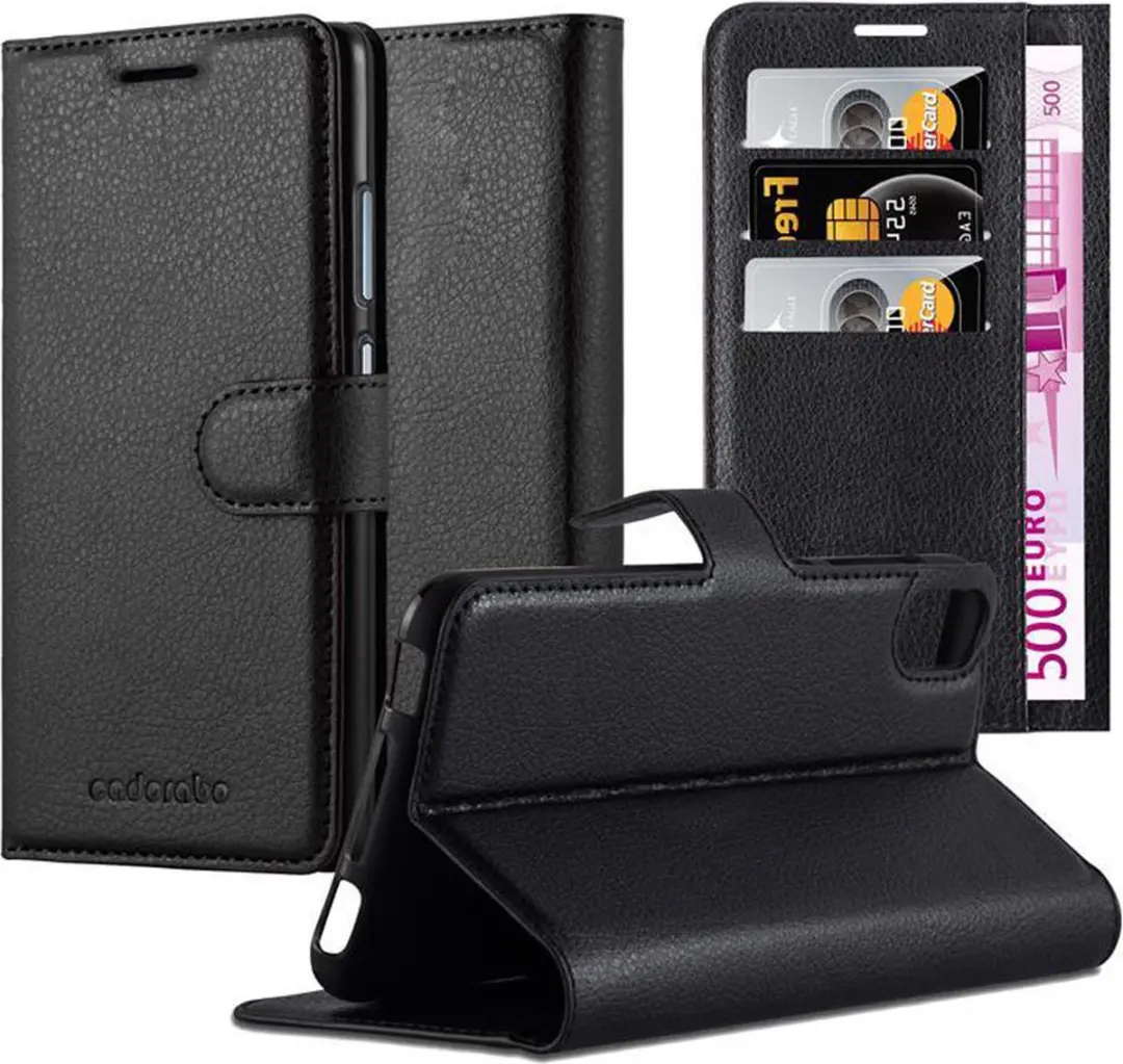 Cadorabo Hoesje geschikt voor HTC Desire 10 LIFESTYLE / Desire 825 in PHANTOM ZW