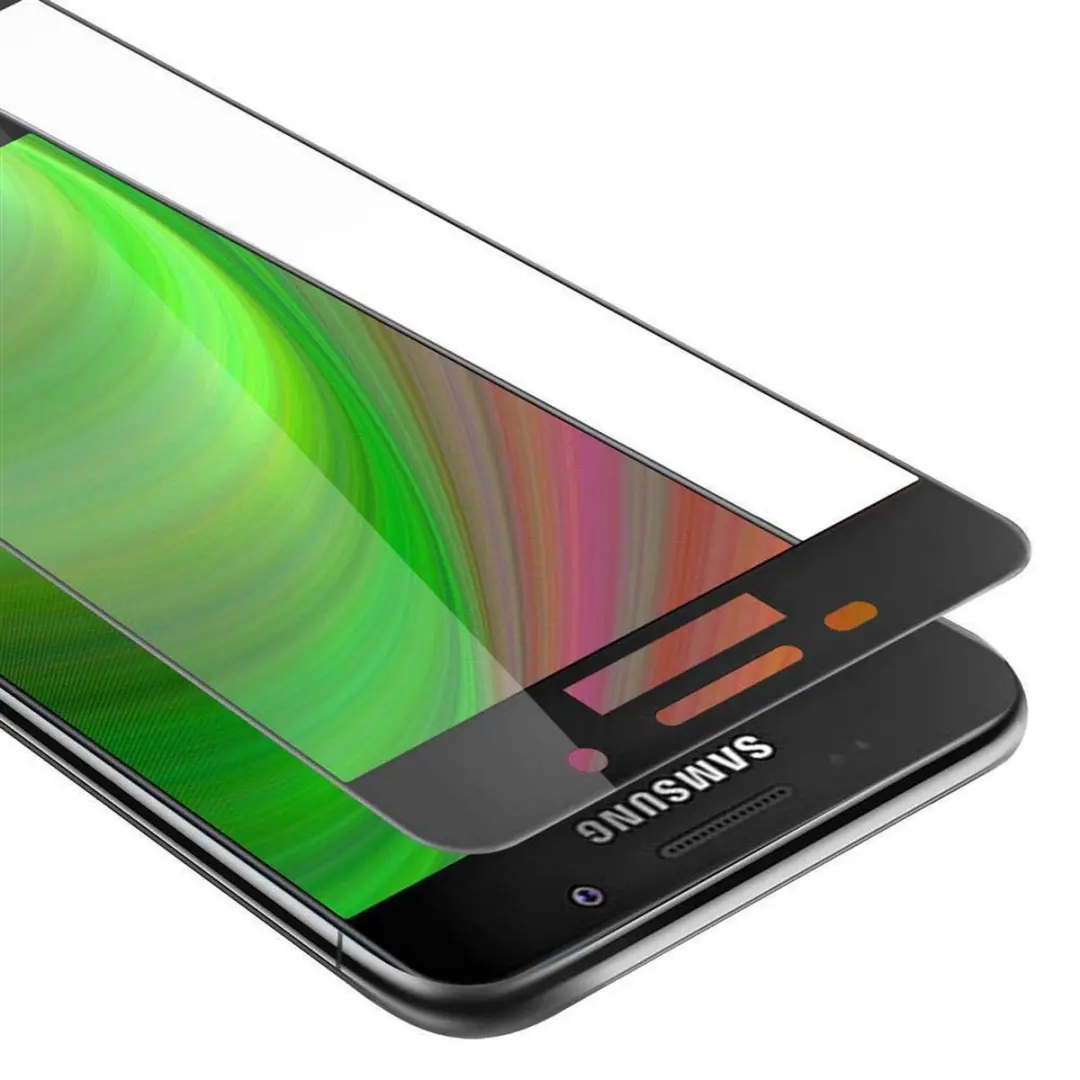 Cadorabo Screenprotector geschikt voor Samsung Galaxy A7 2016 Volledig scherm pa
